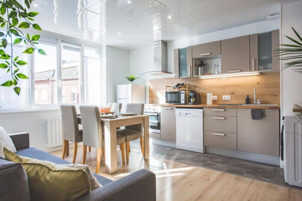 Bel Appartement Lumineux Proche Du Centre-Ville ดูเอ ภายนอก รูปภาพ